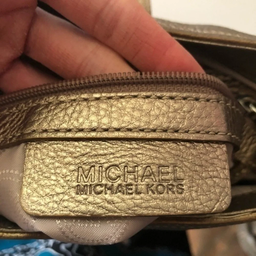 MICHAEL KORS metallic bag